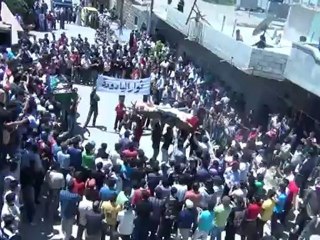 فري برس درعا تشييع الشهيدين محمد خير الزوباني ومحمد يوسف الزوباني  اليادودة   5 5 2012 ج1Daraa