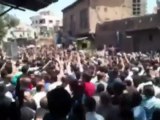 فري برس دمشق جانب من تشييع شهداء كفرسوسة بعدسة ثوار المزة 5 5 2012 Damascus