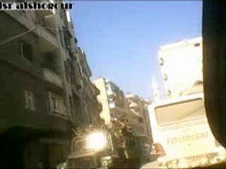 فري برس  ادلب انتشار كلاب الأسد في جسر الشغور 5 5 2012 Idlib