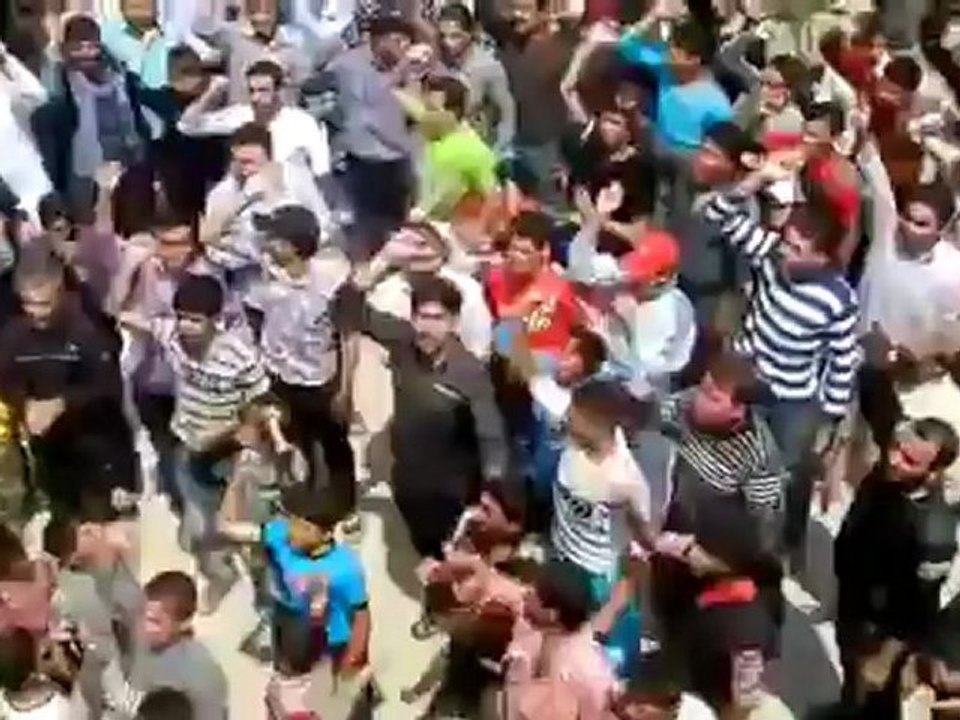 فري برس ادلب كللي مظاهرة حاشدة السبت 5 5 2012 Idlib
