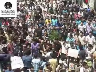 فري برس مظاهرة طفس بدرعا جمعة إخلاصنا خلاصنا 4 5 2012 Daraa