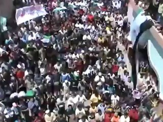 فري برس درعا  معرّبة الصمود  جمعة إخلاصنا خلاصنا 4 5 2012 Daraa