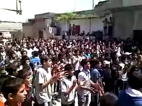 فري برس حوران الحارة أحرار الحارة جمعة إخلاصنا خلاصنا 4 5 2012 ج7 Daraa
