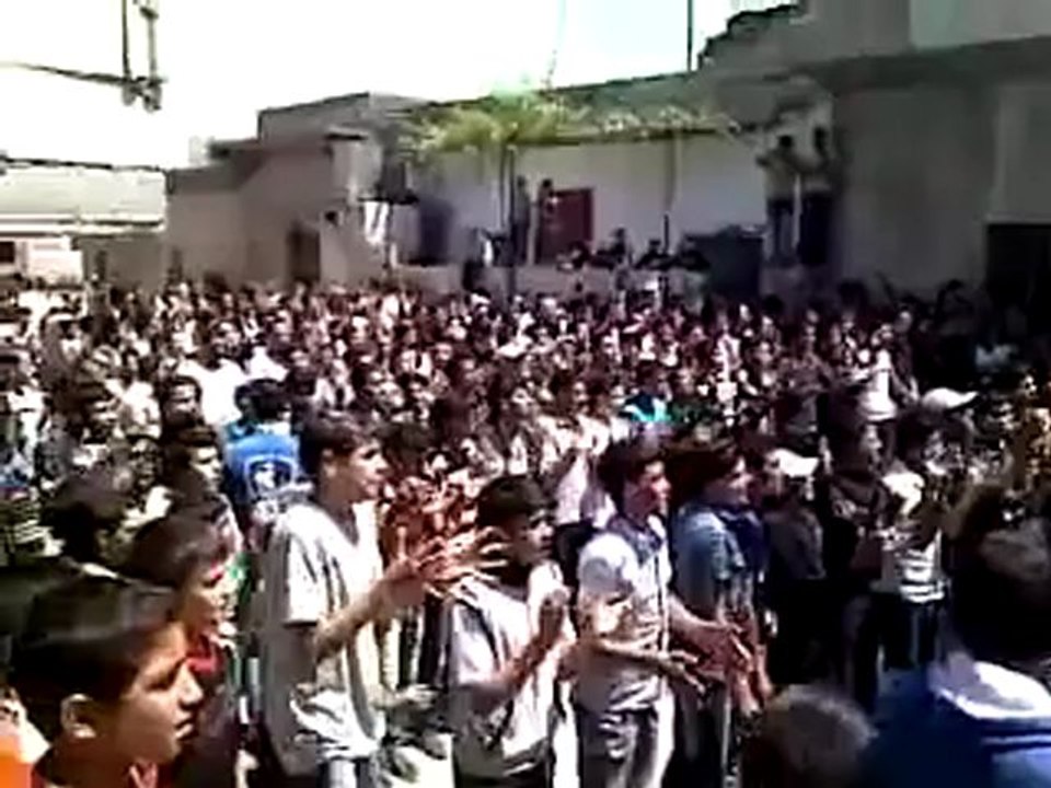 فري برس حوران الحارة أحرار الحارة جمعة إخلاصنا خلاصنا 4 5 2012 ج7 Daraa