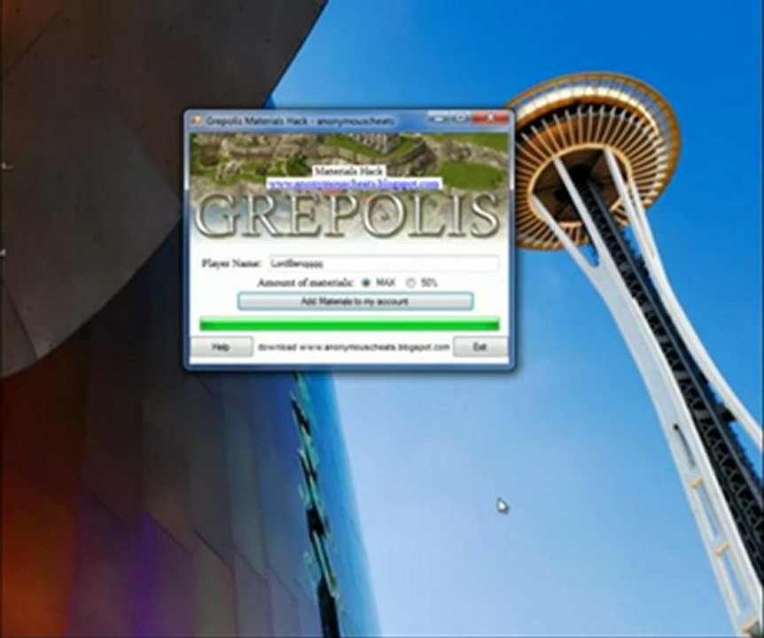 Grepolis - Materials ! Hack ! Cheat ! May 2012 Update Download