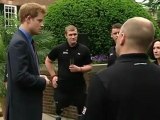 Prince Harry Meets With Wounded Veteran 