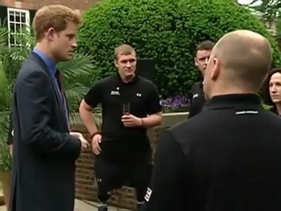 Prince Harry Meets With Wounded Veteran "Warrior Games" Athletes