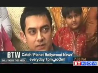 Aamir blissfully unaware of SRK's TV outings