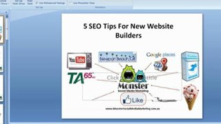 5 SEO Tips For New Website Builders