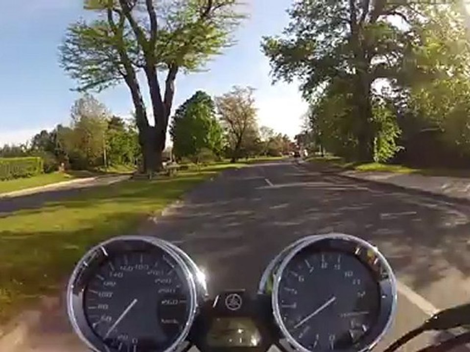 Essai Gopro - MOTORSPORT HD Hero 2 sur XJR 1300