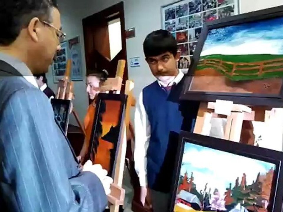 ÇAYIROVA İLKÖĞRETİM OKULU RESİM SERGİSİ AÇILIŞI