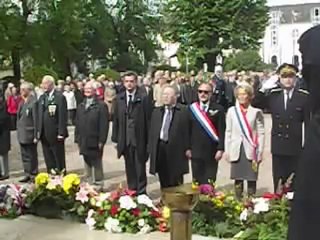 Commémoration du 8 mai 1945 à Beauvais