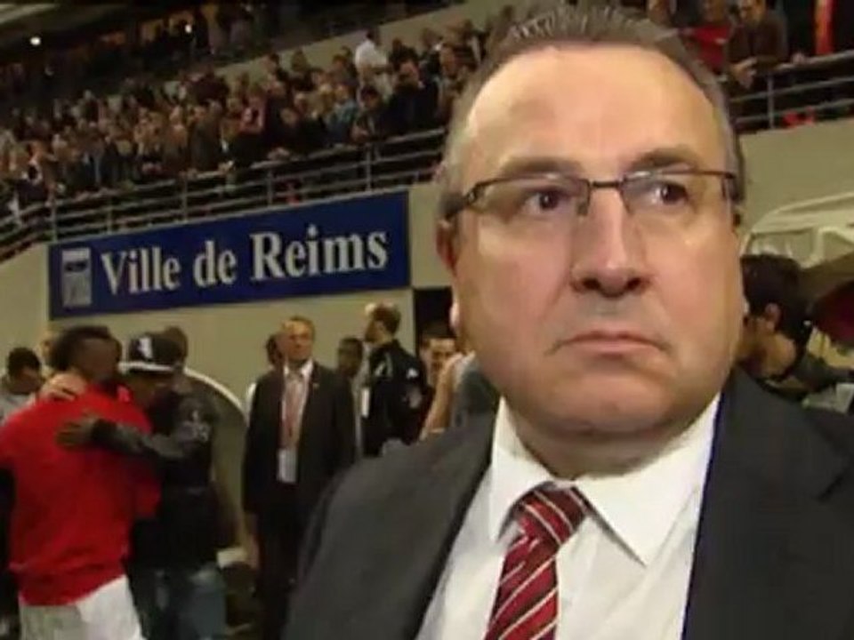 Jean-Pierre Caillot - Président du Stade de Reims