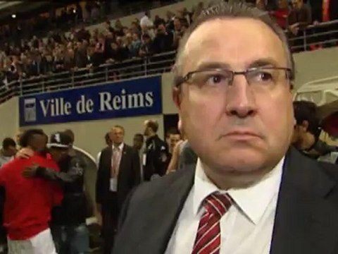 Jean-Pierre Caillot - Président du Stade de Reims