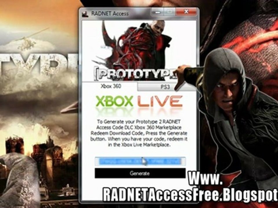 How to Get Prototype 2 RADNET Access DLC