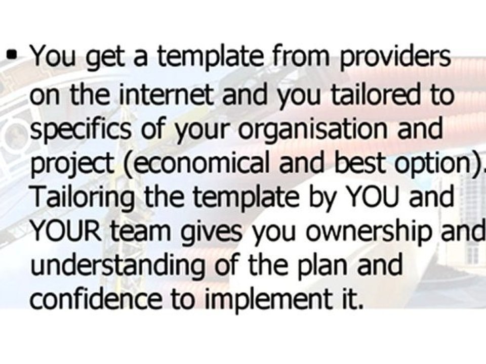 Developing Quality Management Plans For Construction Projects