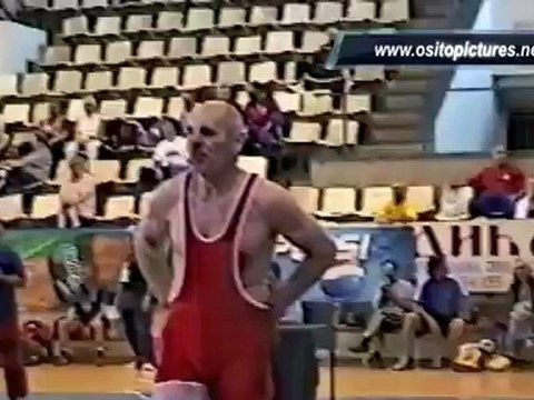 SERAFIM TOMILIN WORLD CHAMPION GRECO-ROMAN VETERAN WRESTLING SERBIA 2005