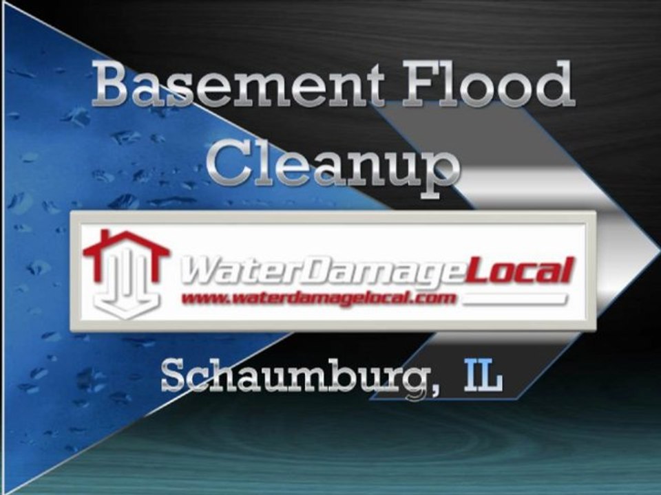 Schaumburg, IL Basement Flood Cleanup