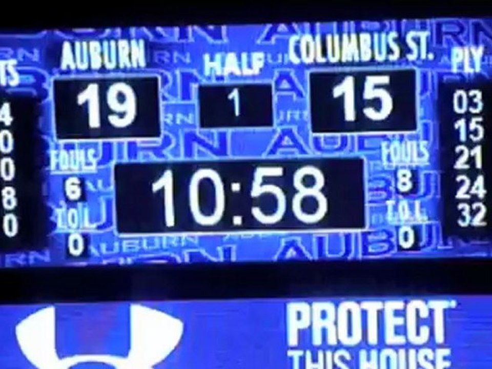 CSU vs Auburn 1st Half