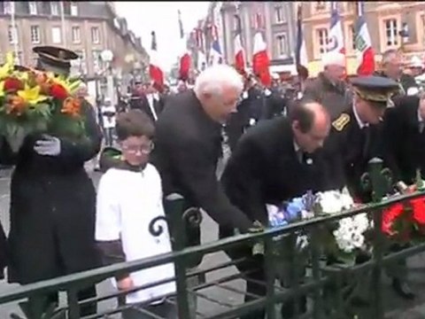 cérémonie du 8 mai à Avranches (50) - mardi 8 mai 2012