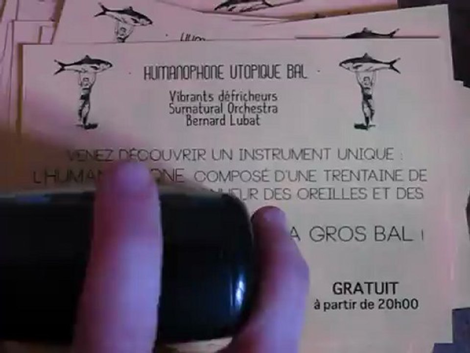 Soirée vibrante : l'Humanophone