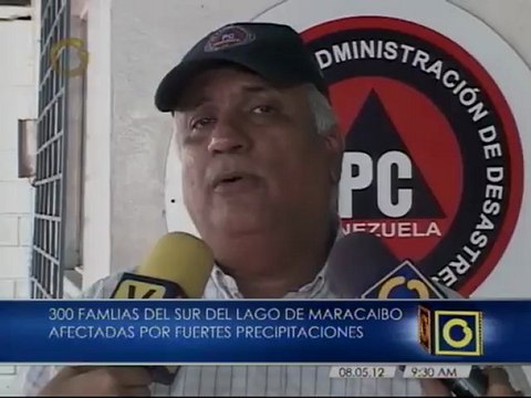 300 familias afectadas por las lluvias en Zulia