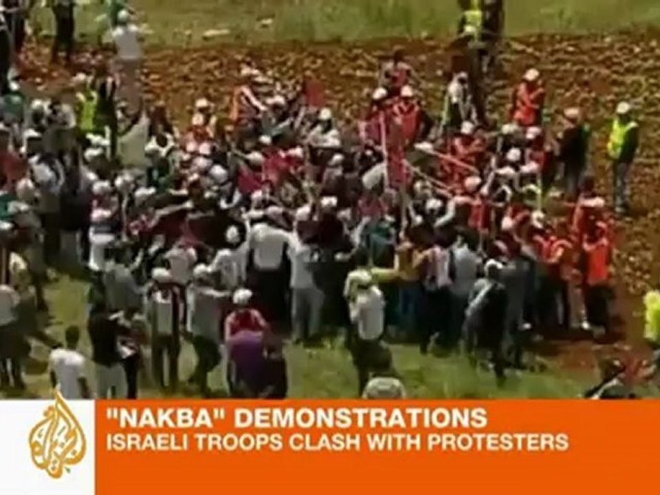 Palestinians killed at Nakba rally