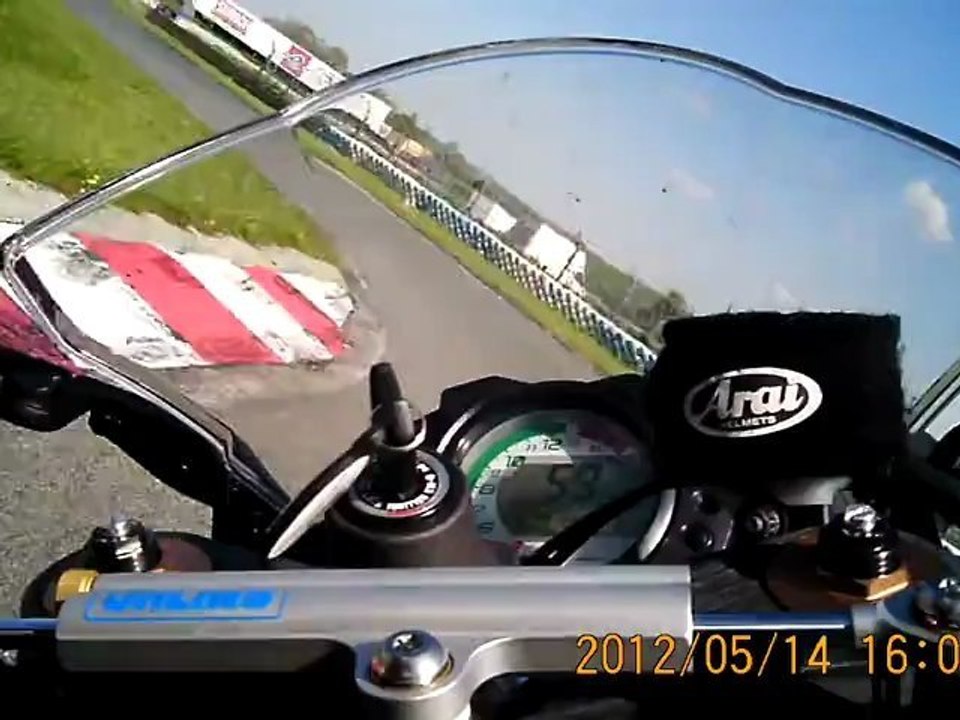 Caméra embarquée ZX10R 2008 circuit de Croix-en-Ternois