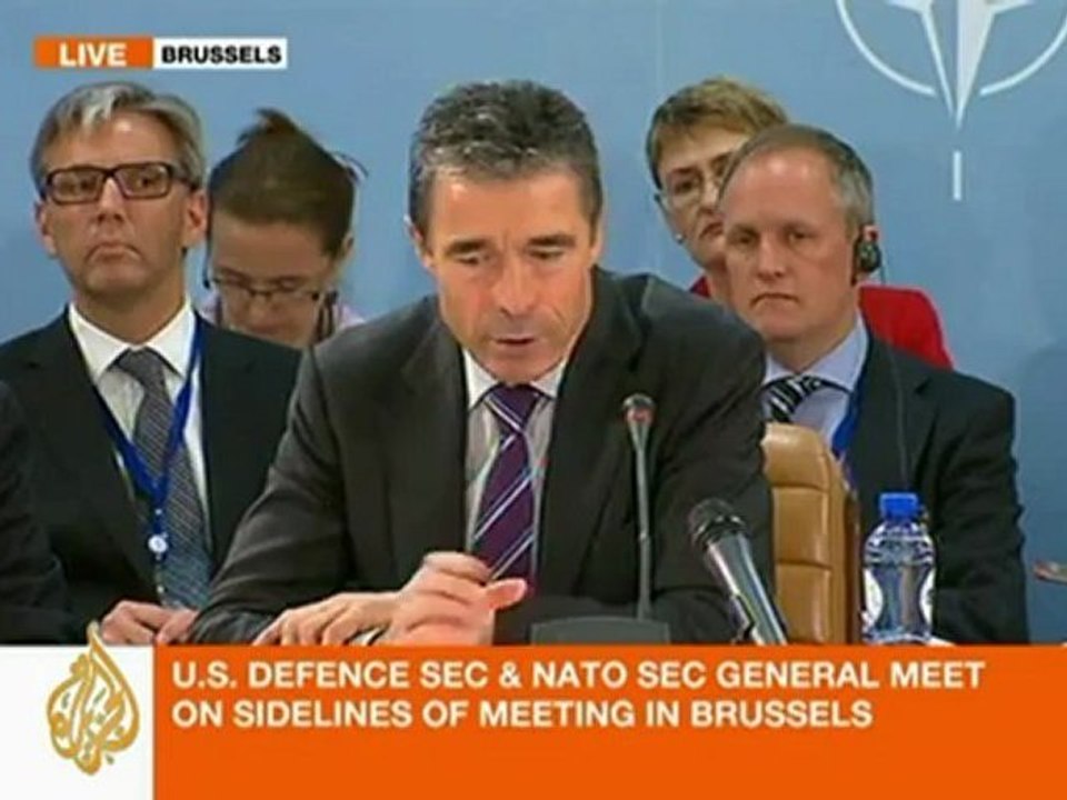 NATO chief urges wider Libya participation