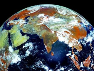 Planet Earth's Northern Hemisphere