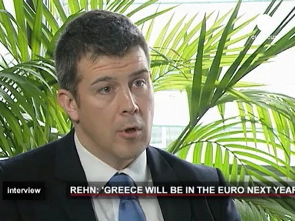 Olli Rehn: "Yunanistan gelecek yıl da Euro Bölgesi'nde...