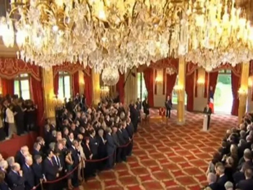 François Hollande : ses premiers mots de président