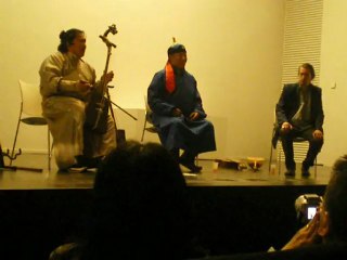 Concert  "Chants diphoniques de l'Altai Mongol" 4