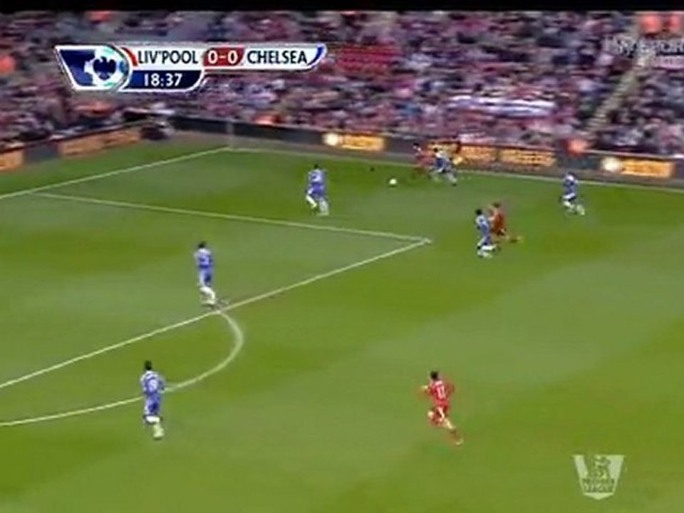جميع اهداف مباراة ليفربول وتشيلسي 1/4