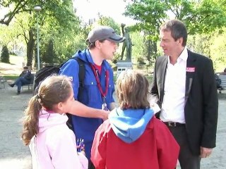 stephane moreau 1er mai du PS à Liège  video test