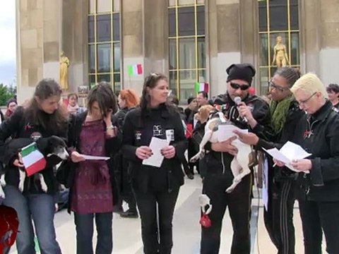 Rassemblement de soutien pour les activistes de Green Hill et pour la fermeture de Green Hill Rassemblement de soutien pour les activistes de Green Hill et pour la fermeture de Green Hill (08.05.2012)