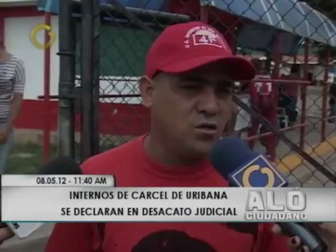 Reos de Uribana se habrían declarado en desacato judicial