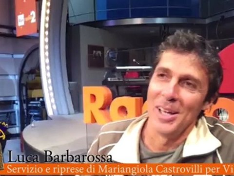 Incontro con Max Giusti e Luca Barbarossa alla conferenza stampa di 'Super Club'