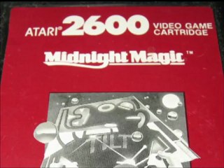 Classic Game Room - MIDNIGHT MAGIC pinball for Atari 2600