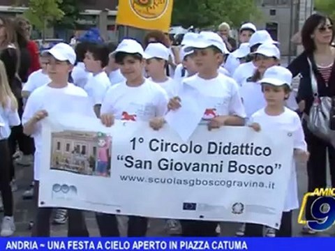 Andria | Una festa a cielo aperto in piazza Catuma