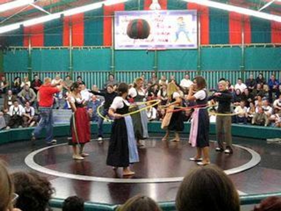 Hula Hoop on the Teufelrad