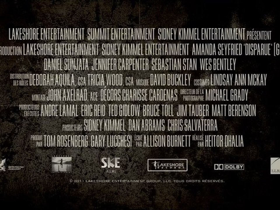 Disparue - Bande-Annonce / Trailer [VOST|HD]