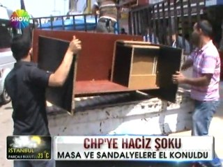 CHP’ye haciz şoku - 08 mayıs nisan 2012
