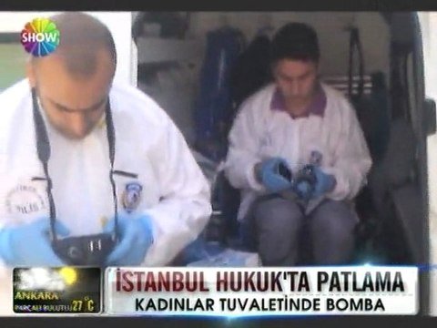 İstanbul Üniversitesi'nde patlama - 08 mayıs nisan 2012