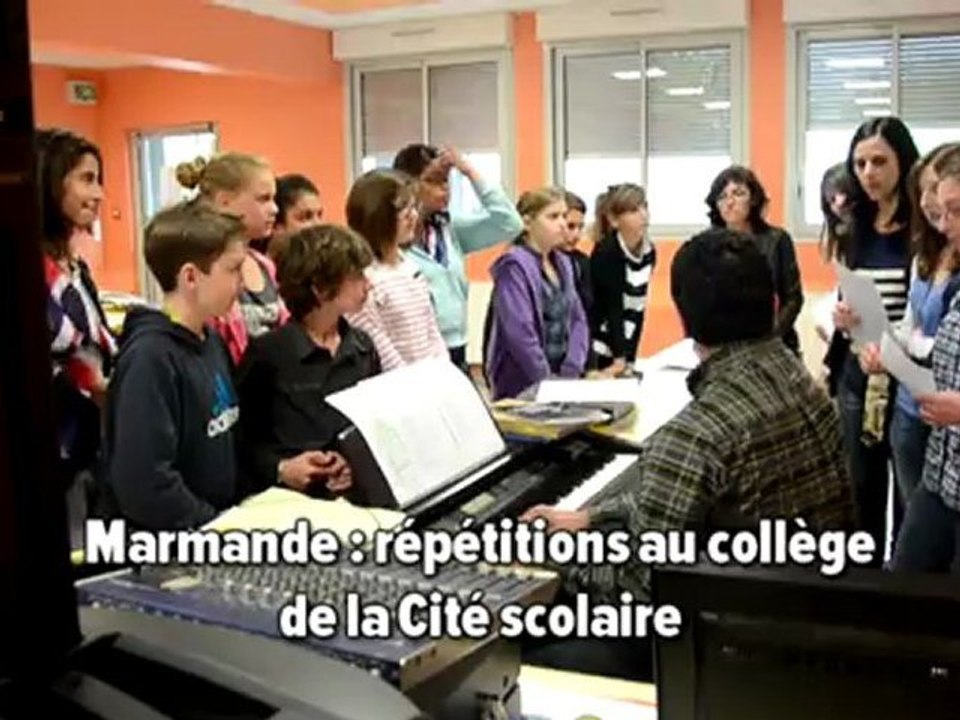 Marmande: répétition au collège de la Cité scolaire - Vidéo Dailymotion