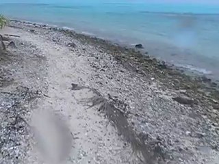 Tempête de pluie à "Tétiaroa"...