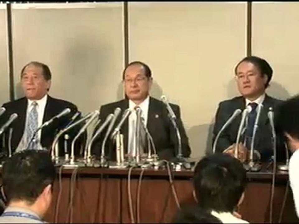 小沢一郎裁判控訴決定 指定弁護士[検察側]による記者会見