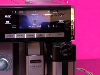 Delonghi PrimaDonna Exclusive : un robot café multi-boissons