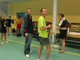 tournoi de badminton à St Martin d'Ablois