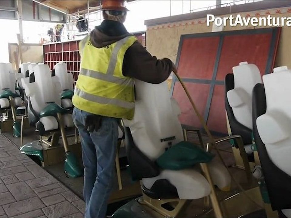 Nouvelle vidéo des tests de Shambhala à PortAventura